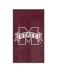 Mississippi State 3X5 HighTraffic Mat with Durable Rubber Backing  Portrait Orientation Maroon by   