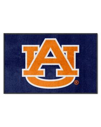 Auburn 4X6 HighTraffic Mat with Durable Rubber Backing  Landscape Orientation Navy by   