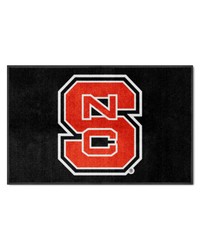 NC State Wolfpack 4x6 Logo Mat Landscape by  Fairwinds Studio 