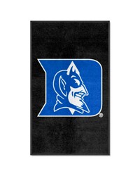 Duke 3X5 HighTraffic Mat with Durable Rubber Backing  Portrait Orientation Blue by   