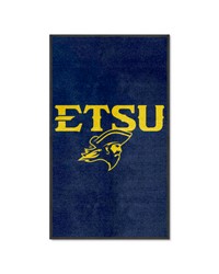East Tennessee Buccaneers 3x5 Logo Mat Portrait by  Fairwinds Studio 