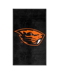 Oregon State Beavers 3x5 Logo Mat Portrait by   
