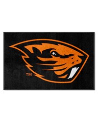 Oregon State Beavers 4x6 Logo Mat Landscape by   