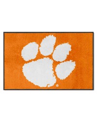 Clemson Tigers 4x6 Logo Mat Landscape by  Fairwinds Studio 