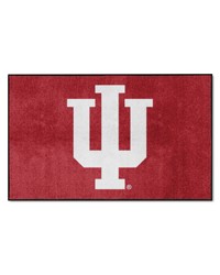 Indiana4X6 HighTraffic Mat with Durable Rubber Backing  Landscape Orientation Crimson by   