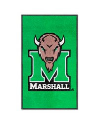 Marshall 3X5 HighTraffic Mat with Durable Rubber Backing  Portrait Orientation Green by   