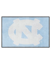 North Carolina 4X6 HighTraffic Mat with Durable Rubber Backing  Landscape Orientation Blue by   