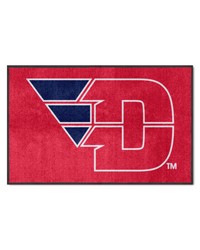 Dayton Flyers 4x6 Logo Mat Landscape by  Fairwinds Studio 