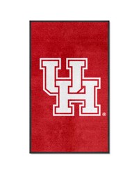 Houston Cougars 3x5 Logo Mat Portrait by  Fairwinds Studio 