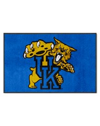 Kentucky4X6 HighTraffic Mat with Durable Rubber Backing  Landscape Orientation Blue by   