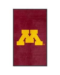 Minnesota Golden Gophers 3x5 Logo Mat Portrait by  Fairwinds Studio 