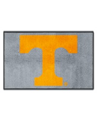 Tennessee 4X6 HighTraffic Mat with Durable Rubber Backing  Landscape Orientation Orange by   