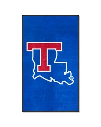 Louisiana Tech Bulldogs 3x5 Logo Mat Portrait by  Fairwinds Studio 
