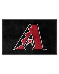 Arizona Diamondbacks 4x6 Logo Mat Landscape by   
