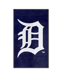 Detroit Tigers 3X5 HighTraffic Mat with Durable Rubber Backing  Portrait Orientation Navy by   
