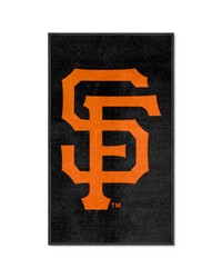San Francisco Giants 3X5 HighTraffic Mat with Durable Rubber Backing  Portrait Orientation Black by   
