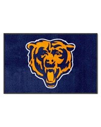 Chicago Bears 4x6 Logo Mat Landscape by   