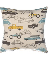 Traffic Jam Pillow  Cars by   