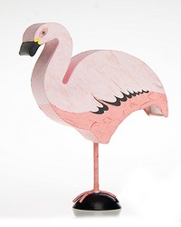 Lilly and Flo Pink Flamingo Light 11x14x5; 25W by   
