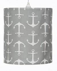 Fish Tales Hanging Drum Shade Anchor by   