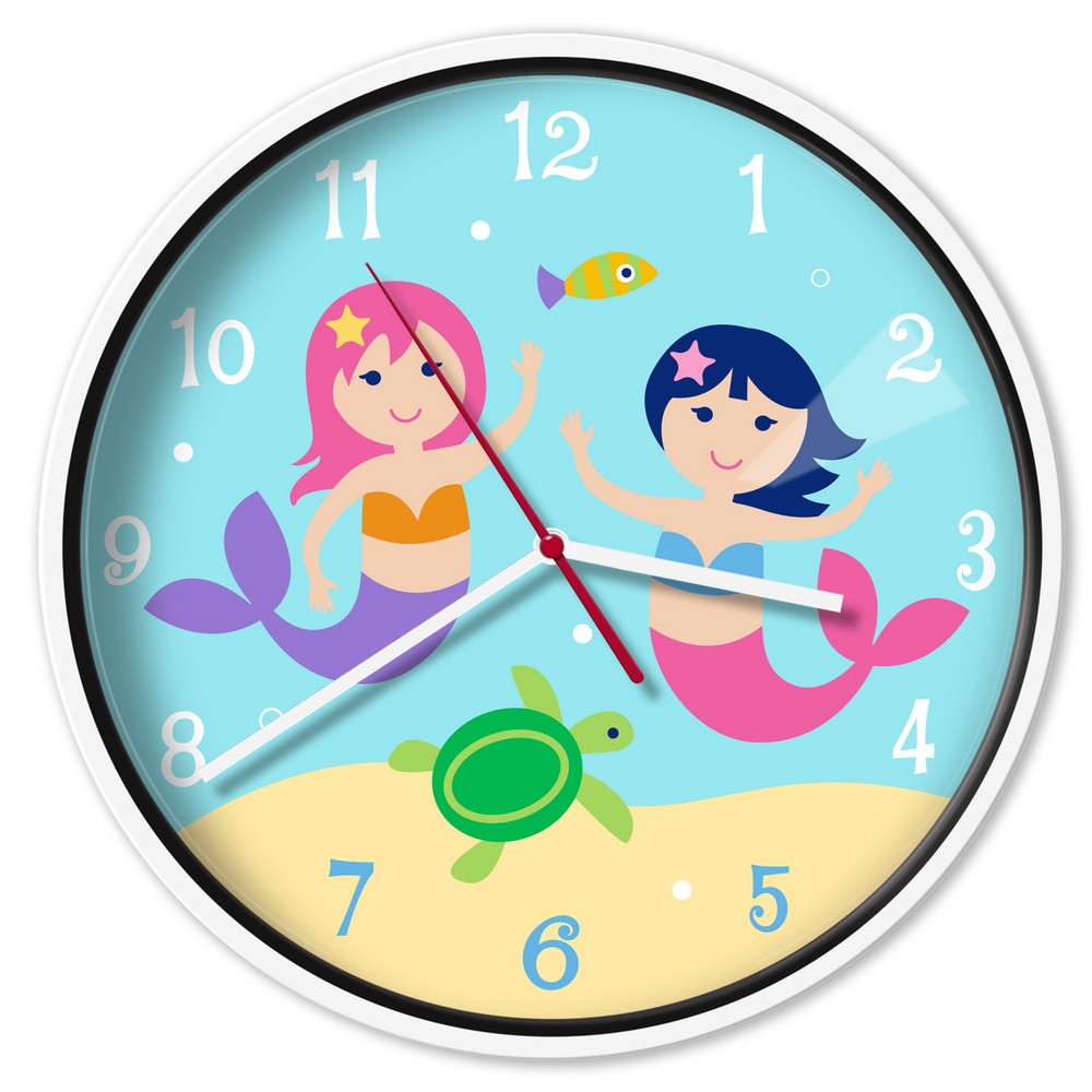 Olive Kids Mermaids Wall Clock Accessories