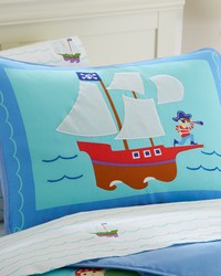 Olive Kids Pirates Pillow Sham by   