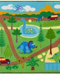 Olive Kids Dinosaur Land Play Rug by   
