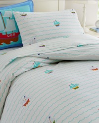 Olive Kids Pirates Twin Duvet Cover by   