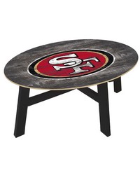 San Francisco 49ers Coffee Table by   