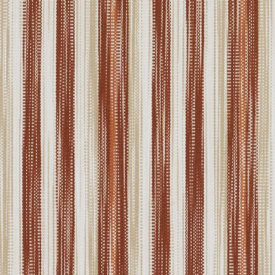 Duralee 15756 716 Chilipepper in 3014 Orange Cotton Small Striped  Striped   Fabric