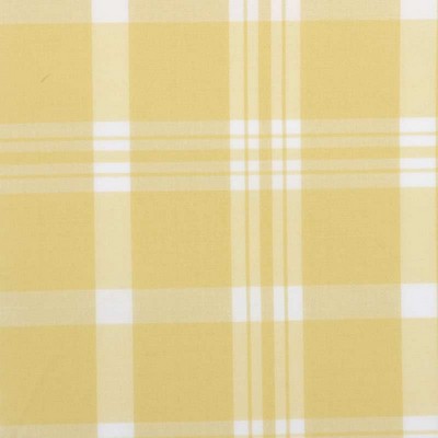 Duralee 6011 21 LEMONADE in SUTTON PLAIDS COLLECTION Upholstery COTTON  Blend