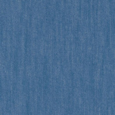 Duralee DW16171 146 DENIM in INDIGO-LAKE-SKY Blue Upholstery COTTON  Blend