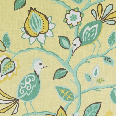 Duralee SE42530 268 CANARY in T.FAIRLEY GREEN-YELLOW-BOLD Yellow Multipurpose LINEN  Blend