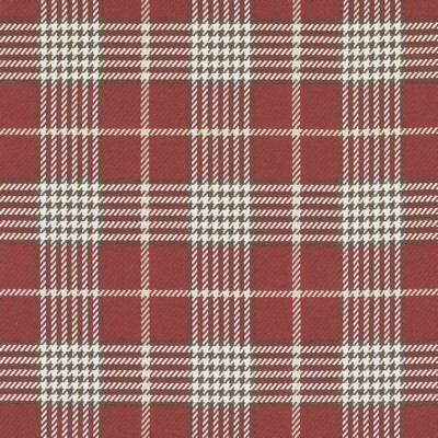 Duralee 32797 9 Red in 3000 Red Cotton Plaid and Tartan  Fabric