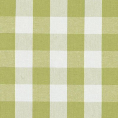 Duralee 32800 21 Avocado in 3000 Green Cotton Large Check  Check   Fabric