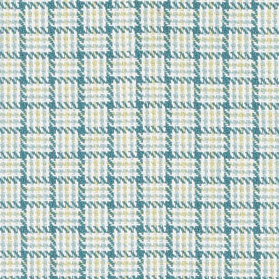 Duralee 32803 246 Aegean in 3000 Blue Cotton Small Scale Plaid  Plaid and Tartan  Fabric
