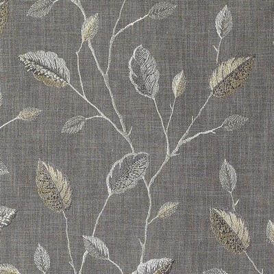 Duralee DA61364 248 SILVER in GRANDEUR EMBROIDERIES Silver Upholstery POLYESTER  Blend