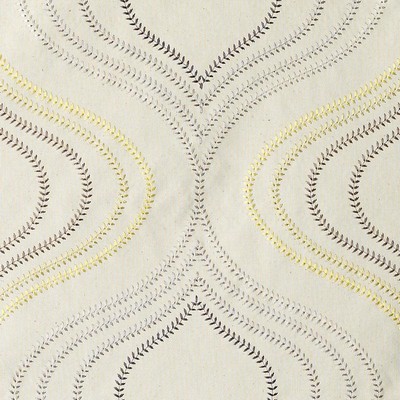 Duralee DA61357 205 JONQUIL in GRANDEUR EMBROIDERIES Upholstery COTTON  Blend