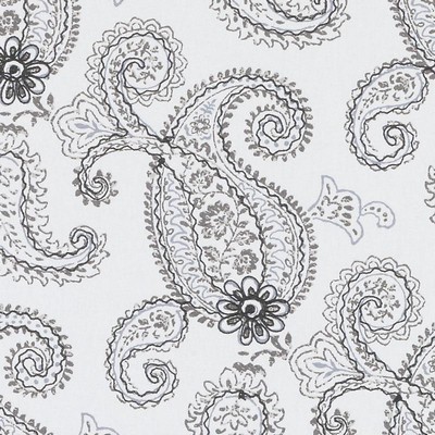 Duralee DA61359 380 GRANITE in GRANDEUR EMBROIDERIES Upholstery Cotton  Blend