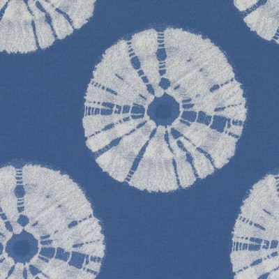 Duralee DW61188 171 OCEAN in NAUTICAL PRINTS COLLECTION Blue Upholstery POLYESTER  Blend