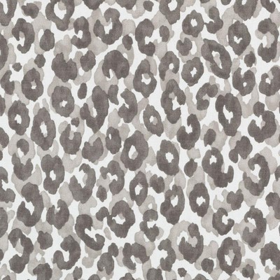 Duralee 42489 433 Mineral in 2997 Grey Cotton Animal Print   Fabric