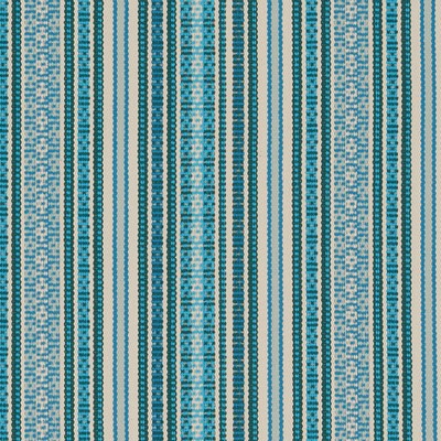 Duralee SU16320 41 BLUE TURQUOI in NOSTALGIA PRINTS AND WOVENS Blue COTTON  Blend