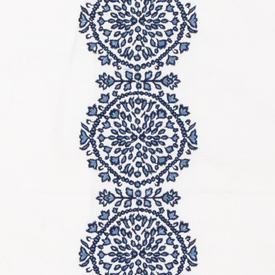 Duralee DA61856 54 SAPPHIRE in T.FENWICK SAPPHIRE-EMERALD Blue Multipurpose COTTON  Blend