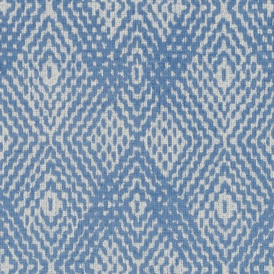 Duralee DU16364 563 LAPIS in T.FENWICK SAPPHIRE-EMERALD Blue Upholstery COTTON  Blend