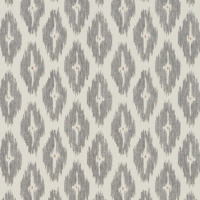 Duralee DP42677 15 GREY in ONYX-DOVE-FOG Grey Upholstery COTTON  Blend
