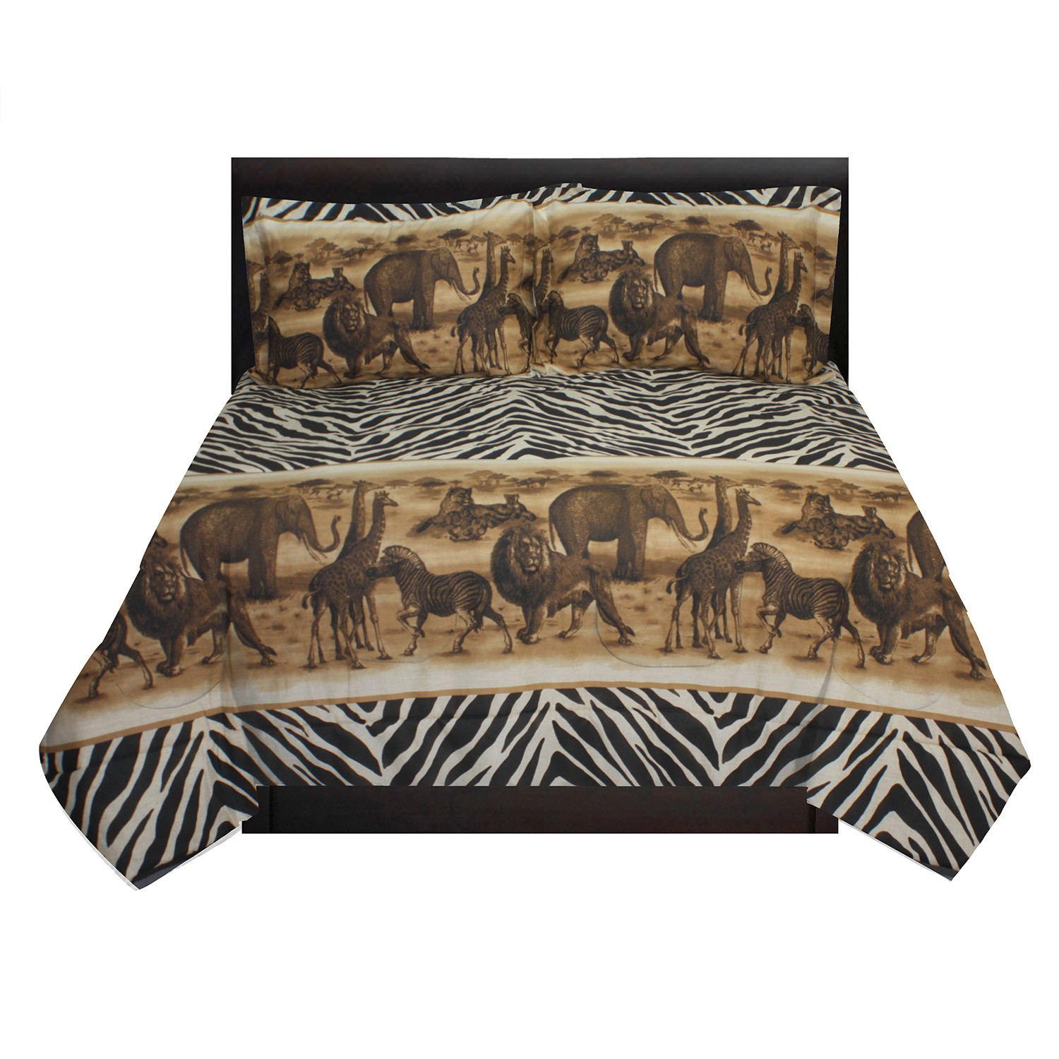 queen safari bed