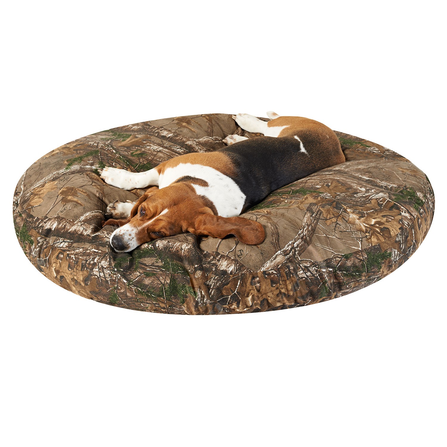 Realtree Xtra Camo Dog Bed Round 40 inch Bedding
