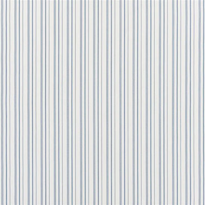 Ralph Lauren Annick Ticking Provence Bleu in ARCHIVAL FLORALS Blue Cotton Ticking Stripe 