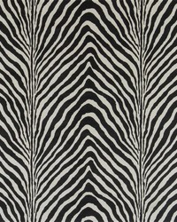 Bartlett Zebra Black by   