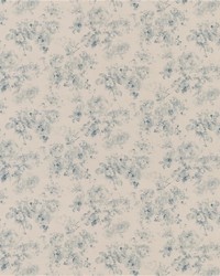 Leonor Weathered Floral Pale Blue by   